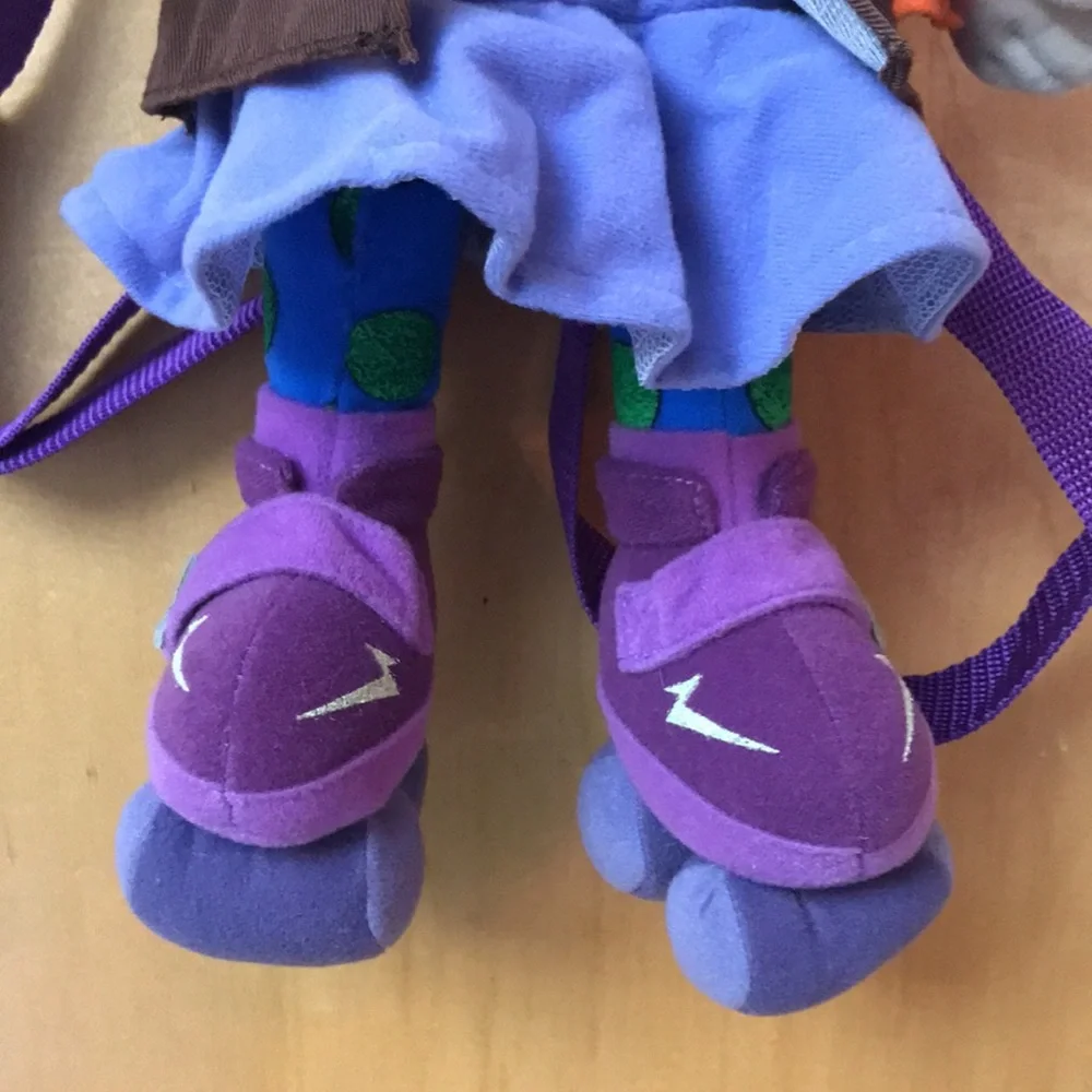 Vintage RUGRATS BACKPACK ANGELICA PICKLES 1998 Viacom Stuffed Plush - Picture 8 of 11